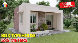 MINIMALIST SMALL HOUSE WITH 1 BEDROOM  SIMPLE HOUSE DESIGN IDEA  PINOY HOUSE DESIGN [upl. by Denis]