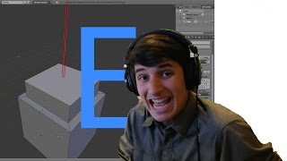 Blender quick tip how to extrude [upl. by Leunammi]