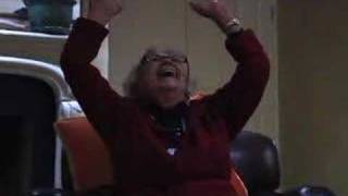 Laughing 100 Year Old Woman [upl. by Anelim]