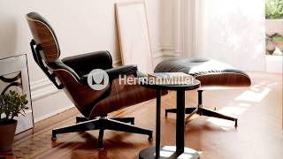 Eames Lounge Chair and Ottoman [upl. by Ahsieki514]