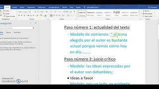 Comentario crítico de texto en 4 sencillos pasos [upl. by Duval]