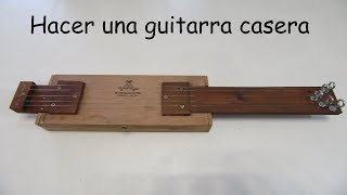 🎸 Como Hacer Una GUITARRA Casera 🎸 [upl. by Clorinde967]