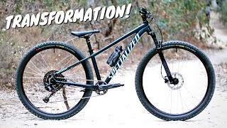 2021 Specialized Rockhopper  6 BEST BUDGET Upgrades [upl. by Ibib]