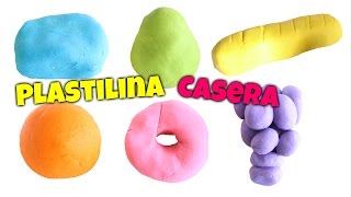 Plastilina Casera para Niños SIN COCINAR PLAY DOH Casero [upl. by Atem176]