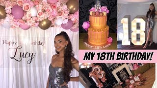 MY 18th BIRTHDAY PARTY VLOG Lucy Parnell [upl. by Anileh]