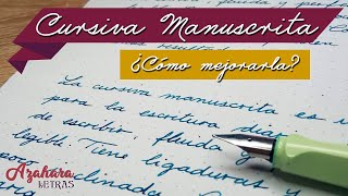 ✍️ 5 Pasos para Mejorar la Cursiva Manuscrita [upl. by Ayanat]