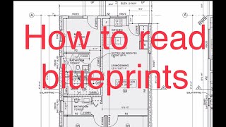 How to read Architectural Blueprints [upl. by Dolores]