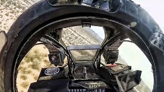 A10C Warthog InFlight Maneuvering • Cockpit Pilot View [upl. by Merideth207]