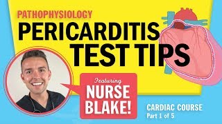 Pericarditis Nursing School amp NCLEX Test Tips [upl. by Akemrej]