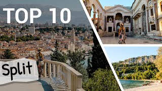 SPLIT in KROATIEN  TOP 10 Sehenswürdigkeiten amp Strände für deinen Urlaub [upl. by Tracay]