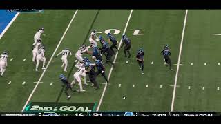 Amon Ra St Brown TOUCHDOWN PASS to Jared Goff on Trick Play  Detroit Lions vs Seattle Seahawks [upl. by Akimak]