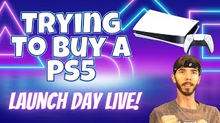 Attempting to Buy the PS5 from Walmart  PlayStation 5 Launch Day [upl. by Aikkan]