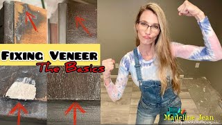 How To Fix Veneer on Furniture  The Basics [upl. by Anirak]