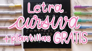 Letras en cursiva  plantillas GRATIS ✨ [upl. by Llered139]