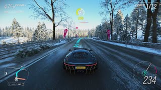 750 HP Lamborghini Centenario in Snowy tracks  Forza Horizon 4 [upl. by Liederman]