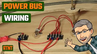 Power Bus Wiring for a Model Railroad [upl. by Htebzile]