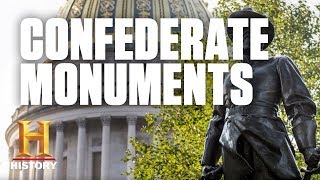 The History of Confederate Monuments in the US  History [upl. by Odel]