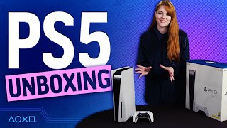 PlayStation 5 Official Unboxing  Everything In Your PS5 Box [upl. by Hardi]