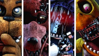 FNAF Withered Voice Lines FNAF 2 Animated [upl. by Pincince930]