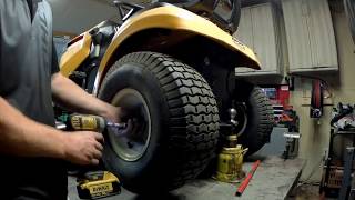 How To Replace Axle Seals On Cub Cadet [upl. by Jael]