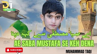 Ae Saba Mustafa Se Keh Dena [upl. by Coulson645]