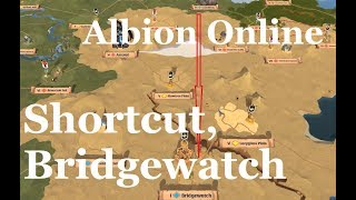 Albion Online  Caerleon to Bridgewatch fast almost safely [upl. by Walford]