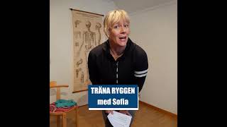 Träna ryggen med Sofia [upl. by Wooldridge]