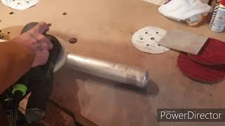 Aluminium baseball bat restoration [upl. by Pete533]