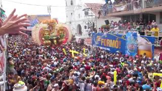 Carnival in Las Tablas Panama  Day 1 Parades with Calle Abajo amp Calle Arriba [upl. by Fates718]