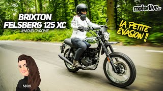 BRIXTON FELSBERG 125 XC 2021  TEST MOTORLIVE [upl. by Perry]