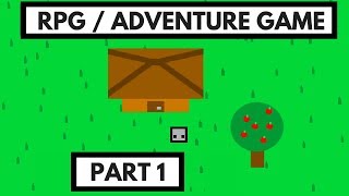 Scratch Tutorial How to Make a RPGAdventure Game Part 1 [upl. by Aissilem46]