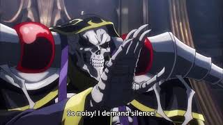 Ainz meeting Baharuth Emperor in Nazarick  Overlord season 3 Episode 9 [upl. by Oalsecnew717]