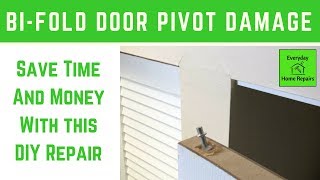 Bifold Door Pivot Repair [upl. by Ggerc]