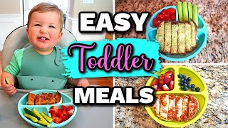 QUICK and EASY TODDLER MEALS for Moms Who Don’t Cook [upl. by Arluene481]