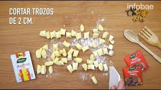 Receta de ñoquis  Alicante Sabores Naturales [upl. by Ylloj]