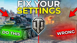 MUST KNOW Settings for World of Tanks in 2024  Ultimate Settings Guide [upl. by Draillih]