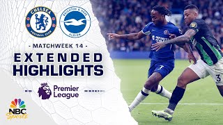 Chelsea v Brighton  PREMIER LEAGUE HIGHLIGHTS  1232023  NBC Sports [upl. by Kiryt]