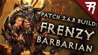 Diablo 3 273 Barbarian Build Frenzy GR 138 Season 26 Guide [upl. by Hernandez859]