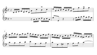 Bach Invention 1 in C Major BWV 772 Urtext Edition [upl. by Neumark232]