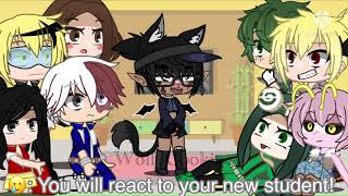 MHA react to yn  WolfCookie  MHA boys x yn  part 1 [upl. by Namar]