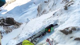 Ian McIntosh Skis the “Y” Couloir in La Grave France Behind the Line Season 7 Episode 1 [upl. by Annasor929]