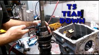 How to disassemble a T5 World Class Transmission [upl. by Ellainad322]