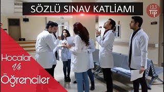 TIP FAKÜLTESİNDE SÖZLÜ GÜNÜ  BIRAKTILAR [upl. by Elvah]