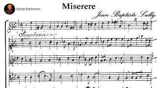 JeanBaptiste Lully  Miserere 1664 [upl. by Drooff644]