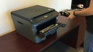 How to Replace Your Brother DCPL2520DW Imaging Drum Unit amp Reset the PC Counter [upl. by Abas]