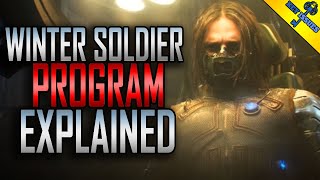 The Winter Soldier Program Explained  MCU Lore [upl. by Tarabar]