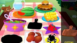 Toddler Kids Puzzles Puzzingo  Picnic [upl. by Uzziel649]