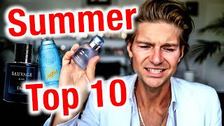 Top 10 Summer Fragrances 2022 [upl. by Acirrej]