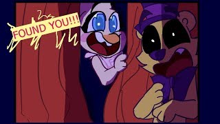 Ask Springtrap and Deliah Creator  Ask Goldie Anything Part 2【 FNAF Comic Dub 】 [upl. by Orose]