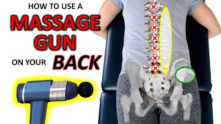 How to Use a Massage Gun on your Lower Back amp Glutes [upl. by Nagel]